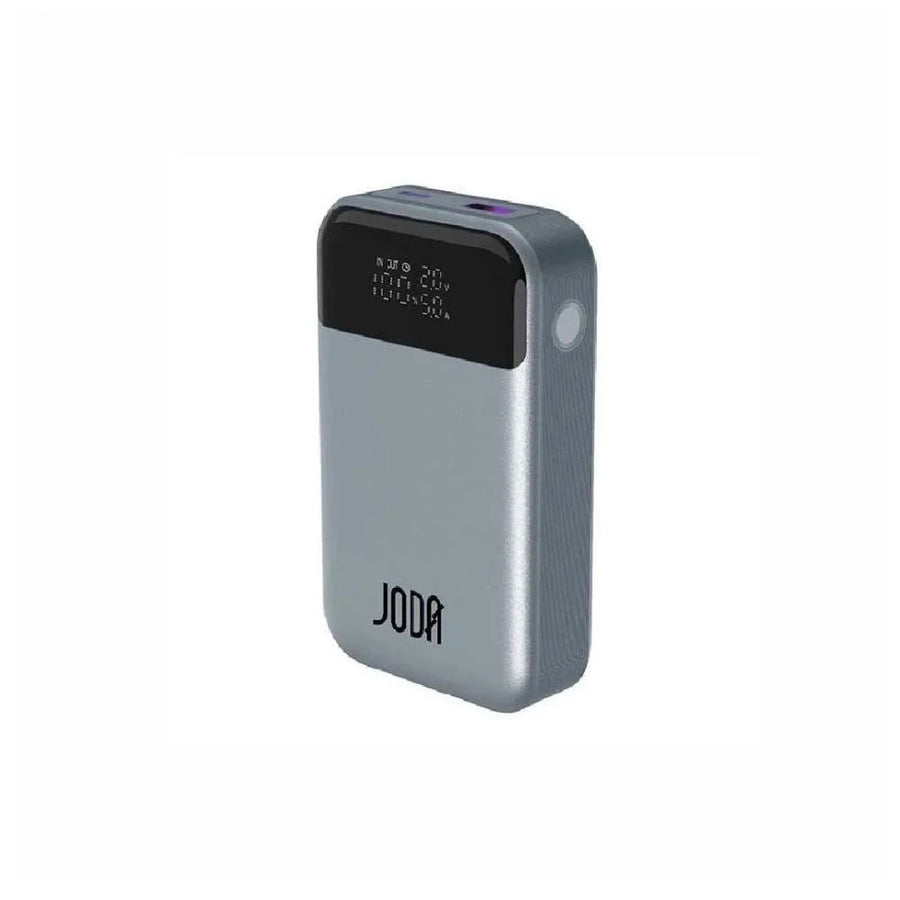 بطارية متنقلة جودا PD بقوة 33 واط (10,000 مللي أمبير) بمنفذ Type-C ومنفذ USB - رمادي