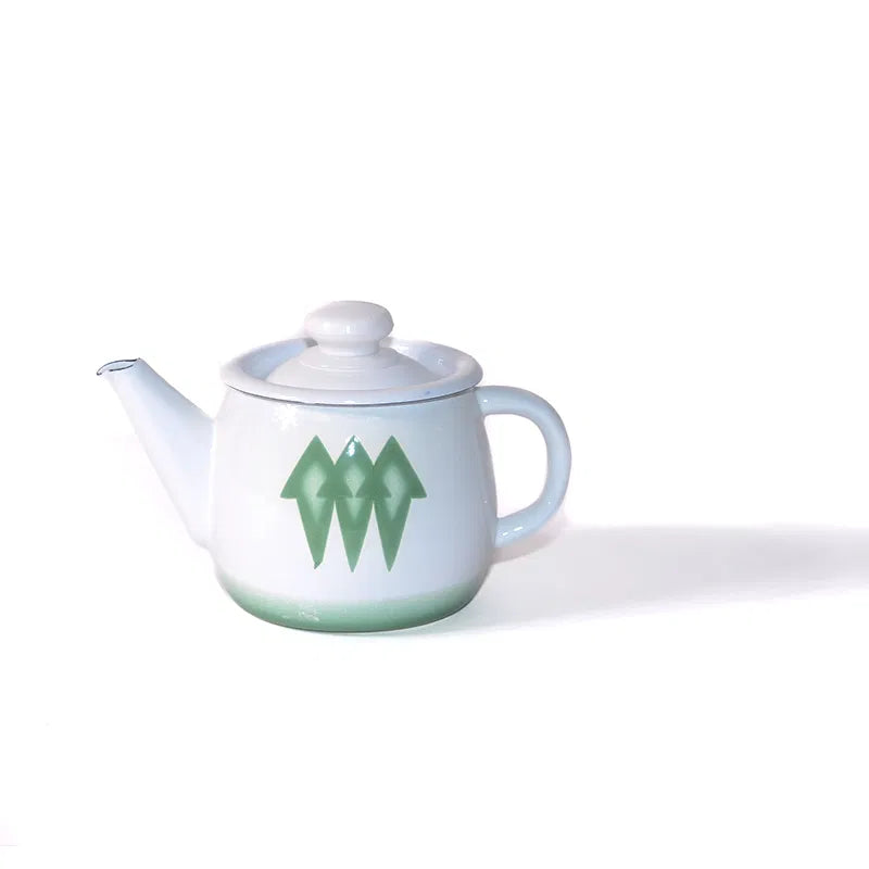 ابريق غضار اوكراني 1 لتر اخضر