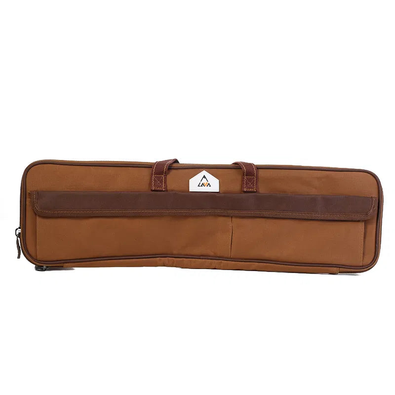 شنطة رحلات قماش بني