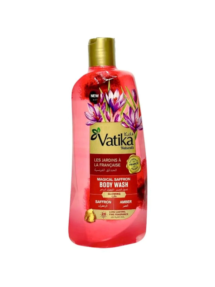 غسول للجسم بخلاصة الزعفران الساحر من فاتيكا - 500مل