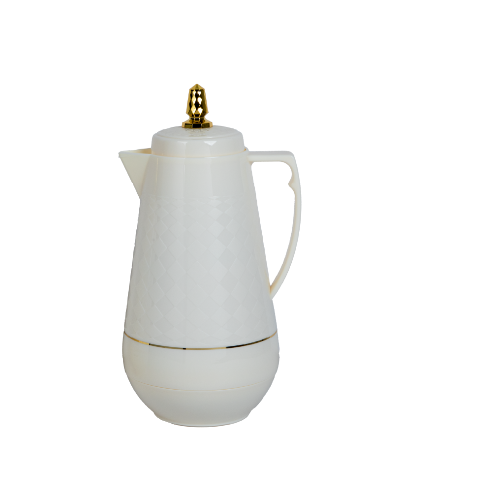 Home Master White Tea and Coffee Thermos 1 Liter