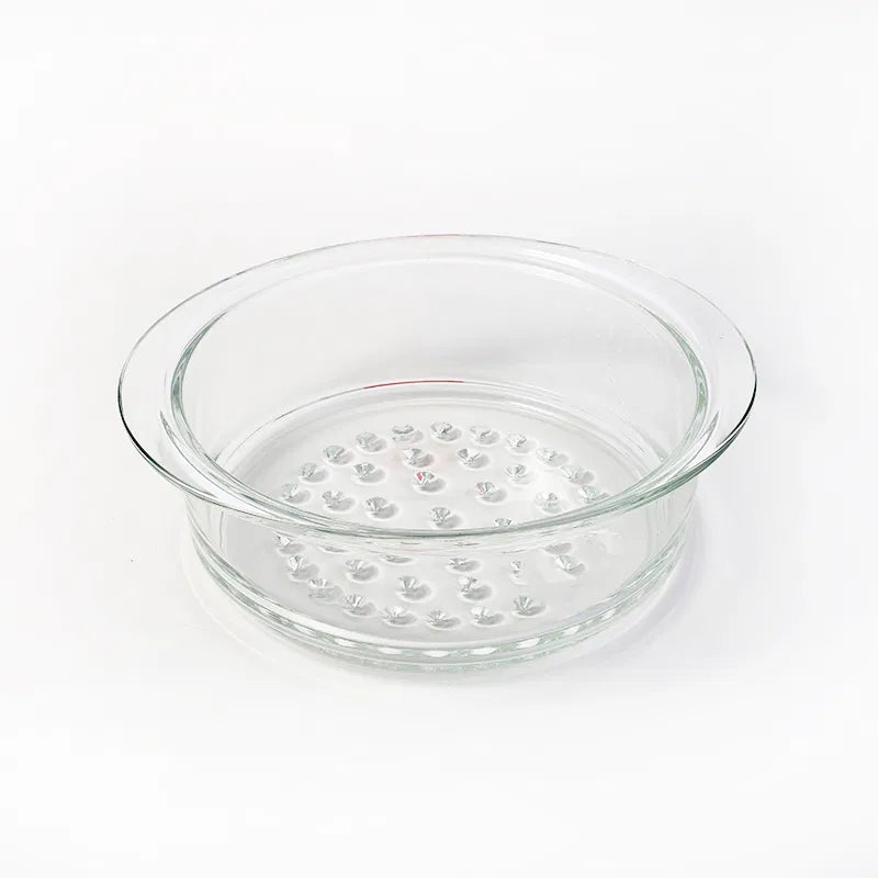 قدر مندي زجاج مدور