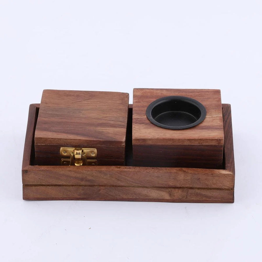 Incense burner set 3 pieces 