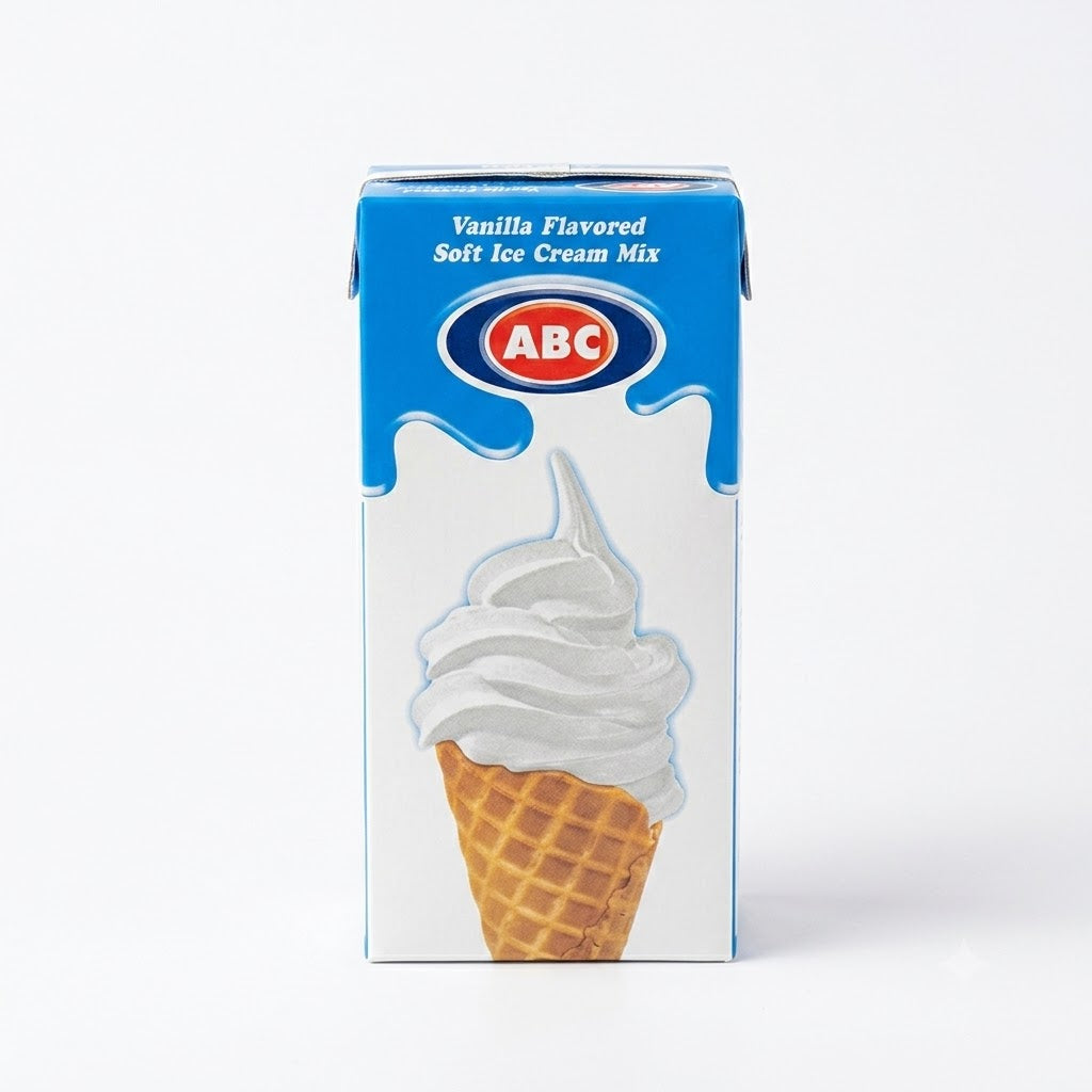 مزيج آيسكريم ABC فانيلا 1 لتر