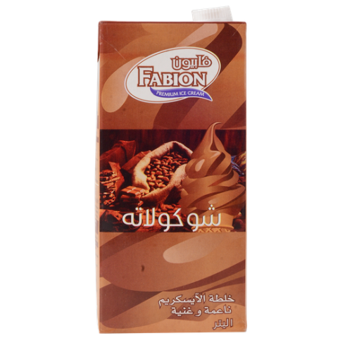 خليط آيسكريم فايبون الشوكلاتة - 1 لتر