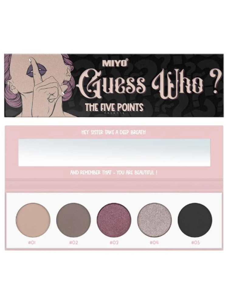 मियो फाइव पॉइंट्स आईशैडो पैलेट - गेस हू? | 21