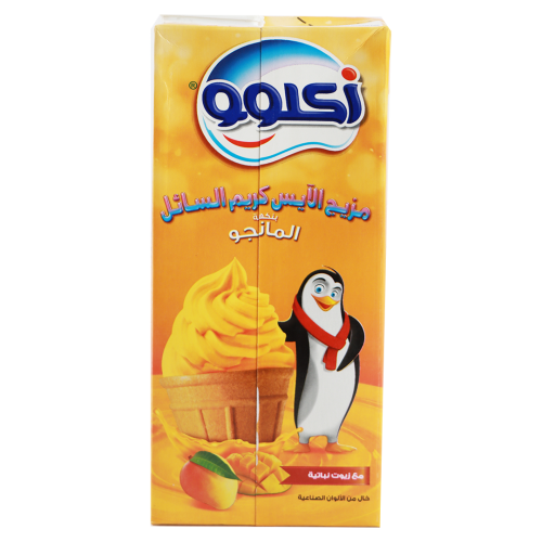 خليط ايسكريم اكلوو بنكهة المانجو - 1 لتر