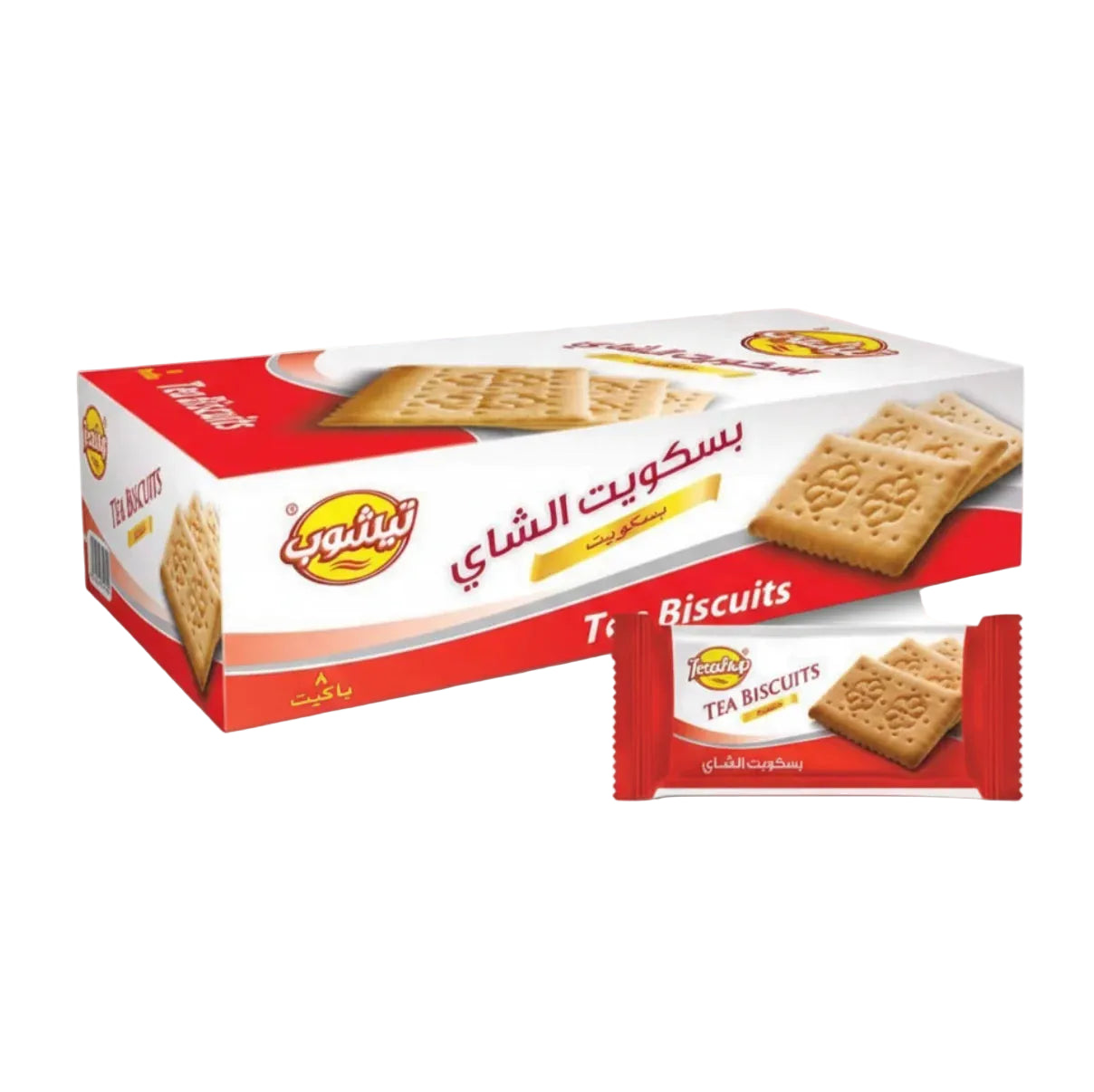 بسكويت شاي من "تيشوب 8*70جم