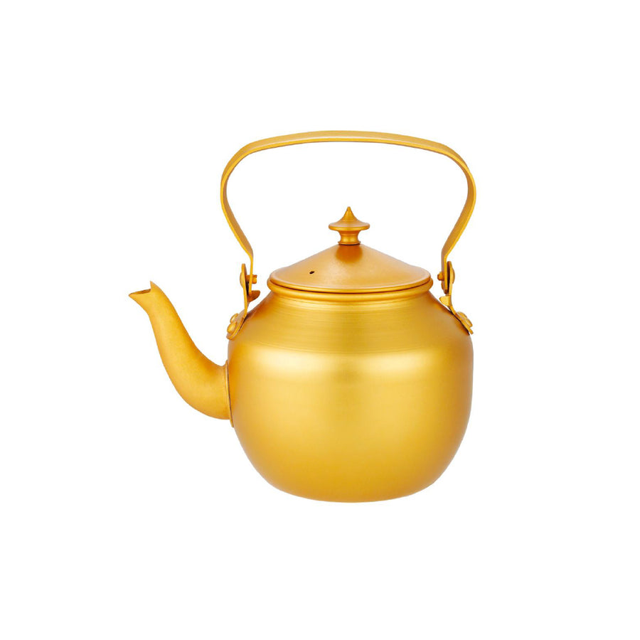 فورهوم إبريق ألمنيوم أصفر مدور1.0 لتر 14*11سم