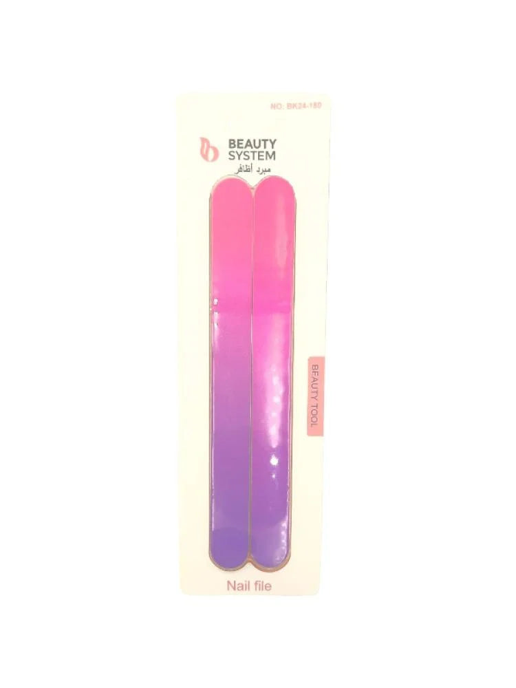 Beauty System Nail File - 2 Pieces