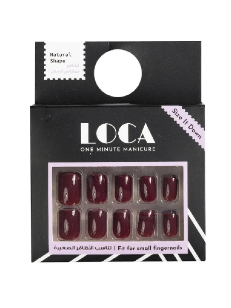 Luca Self-Adhesive Artificial Nails - N3 Brown