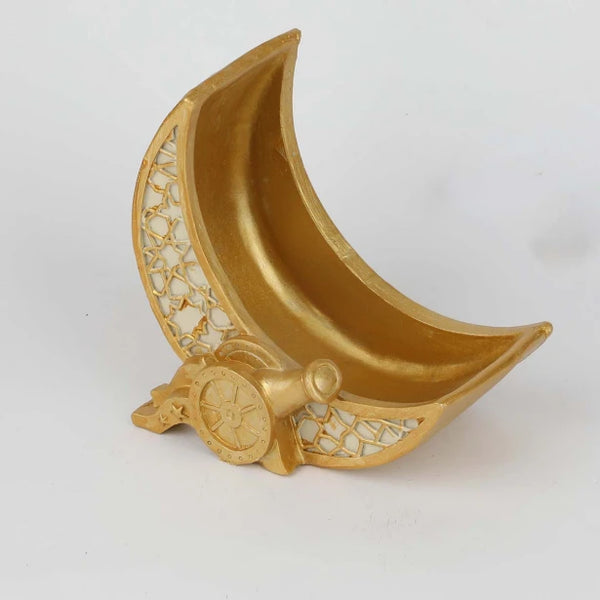 Ramadan decoration, crescent shape, height 14 cm 