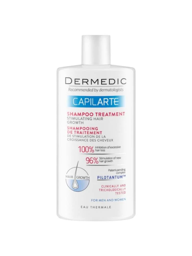شامبو كابيلارتي لتحفيز واستعادة نمو الشعر من ديرميديك - 300 مل