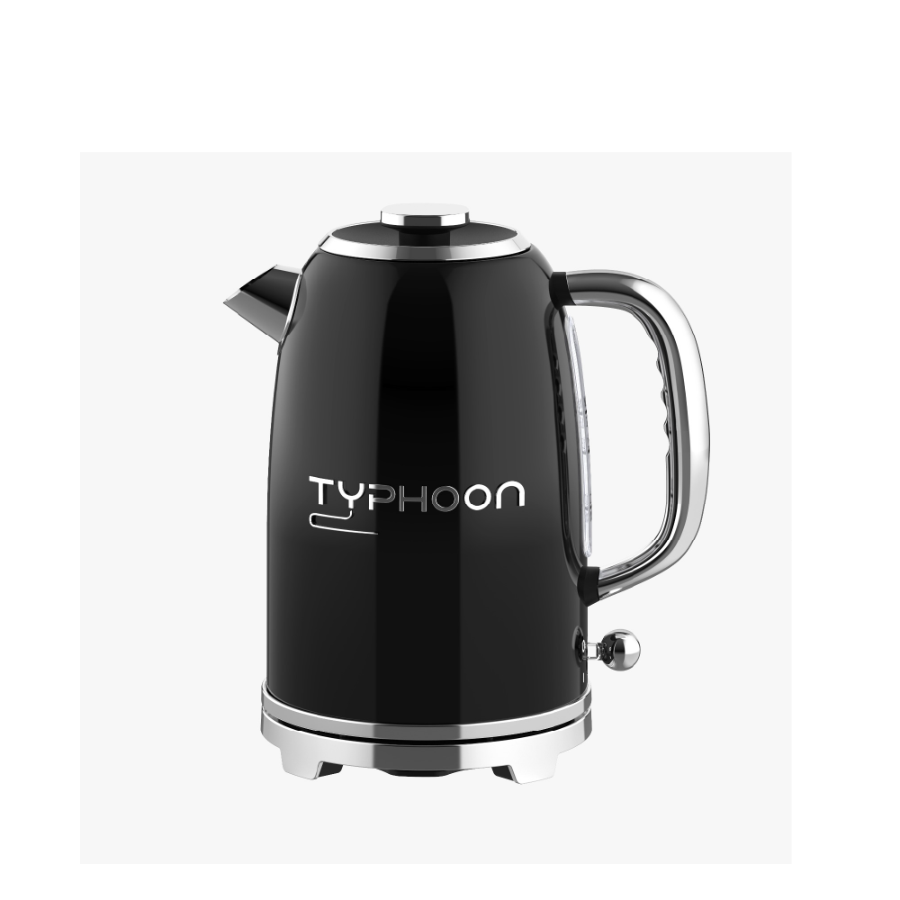 تايفون غلاية كهربائيةاستيل 1.8لتر 2200W اسود
