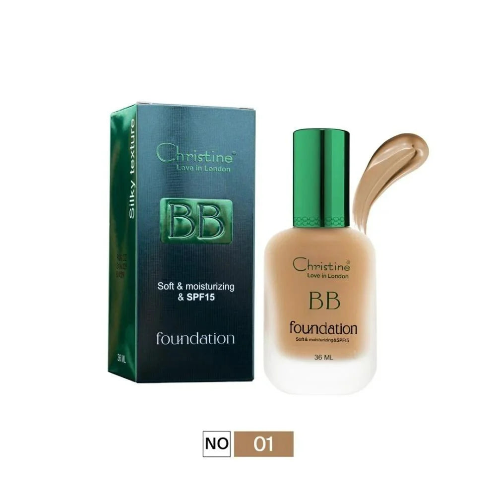 Christine Love in London – Silky Formula BB Cream with SPF 15 - 36ml - 01