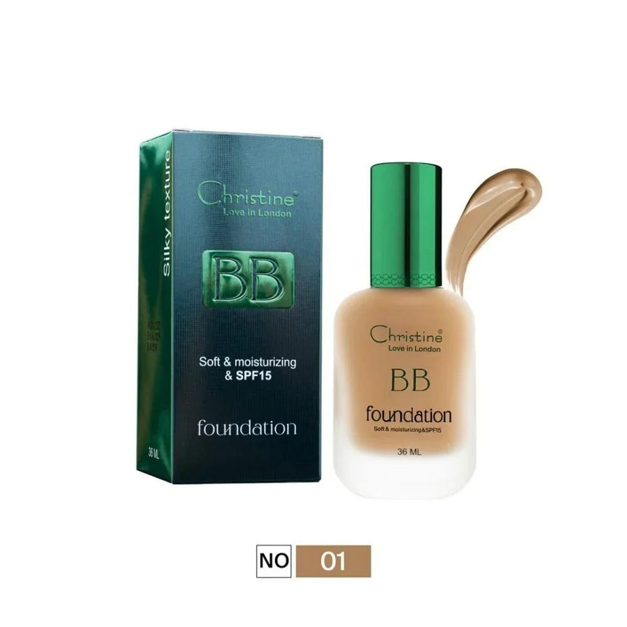 Christine Love in London – Silky Formula BB Cream with SPF 15 - 36ml - 01