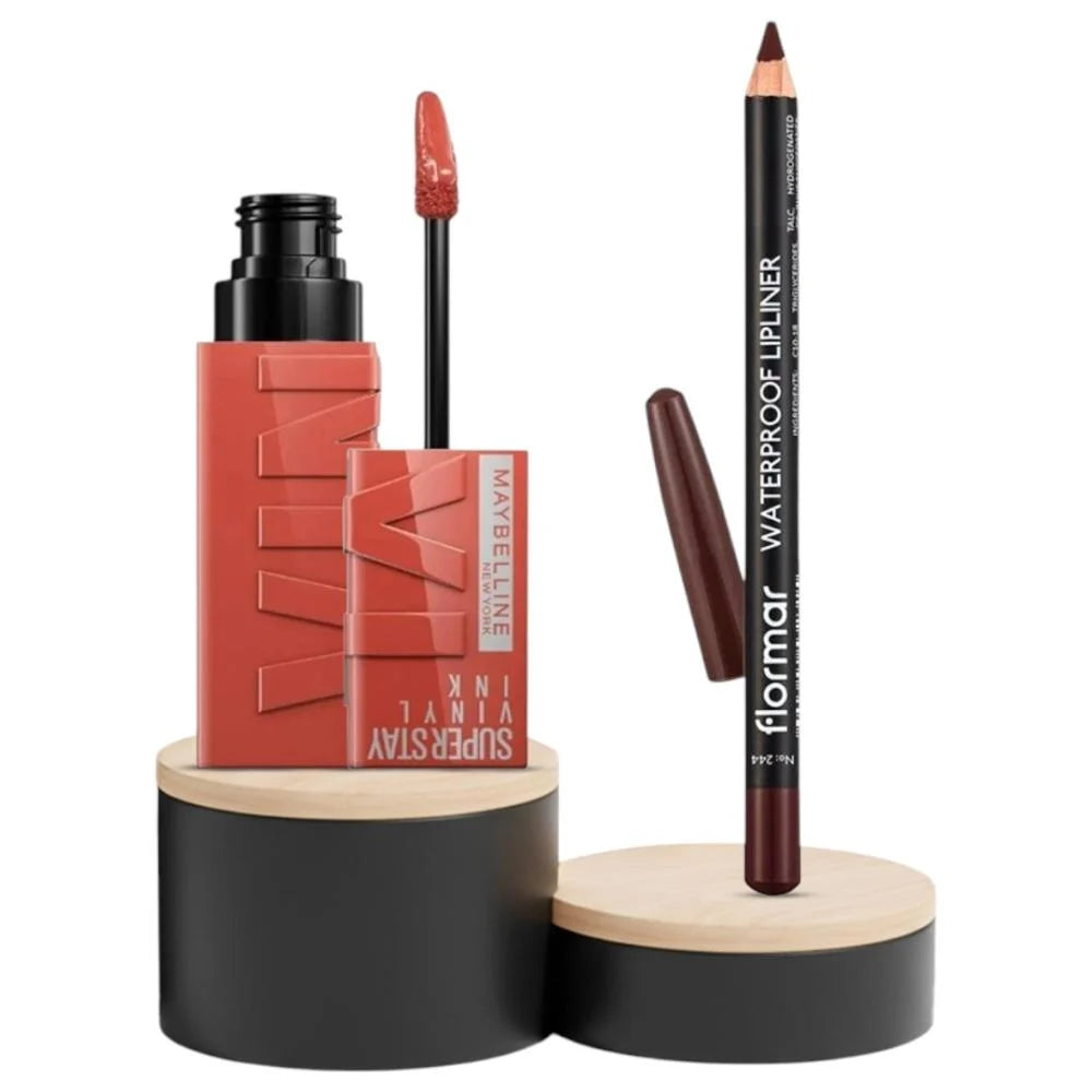 كومبو الشفايف المثالي بألوان جريئة - قطعتين