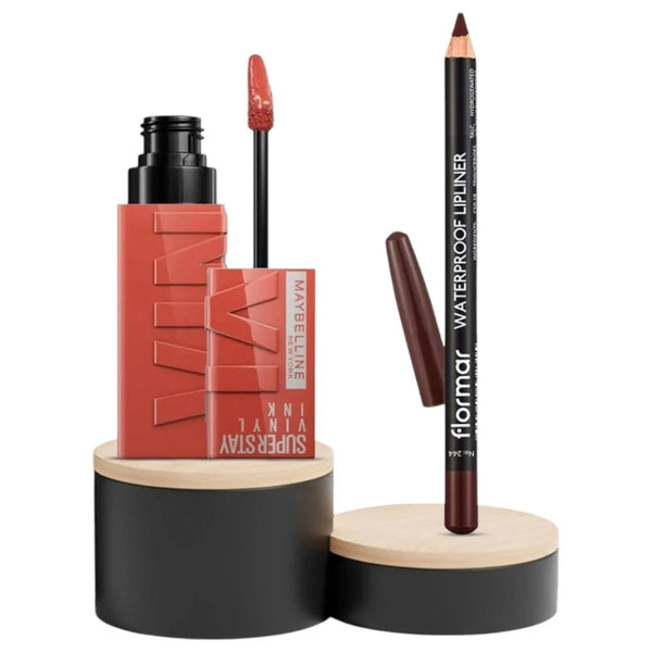 كومبو الشفايف المثالي بألوان جريئة - قطعتين