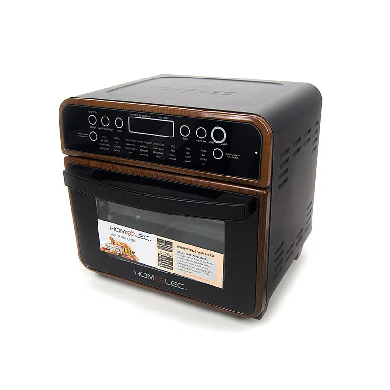 قلاية هوائية هوم إلك خشبي 16 وظيفة 15 لتر 1600 واط