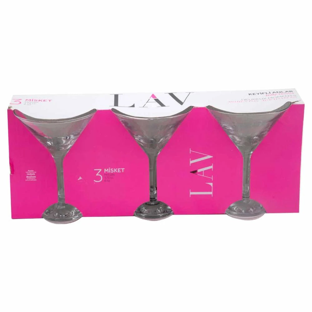 طقم كاسات حلا و آيسكريم 3 حبة