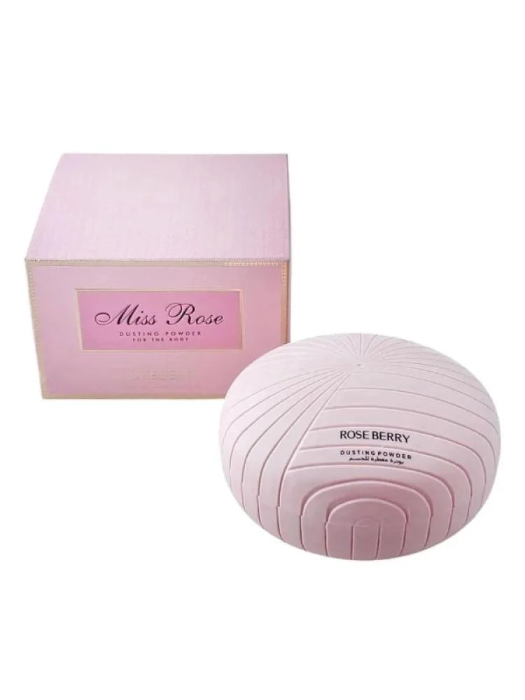 بودرة معطرة للجسم بتركيز عالٍ برائحة الورد من روز بيري - 200 جرام