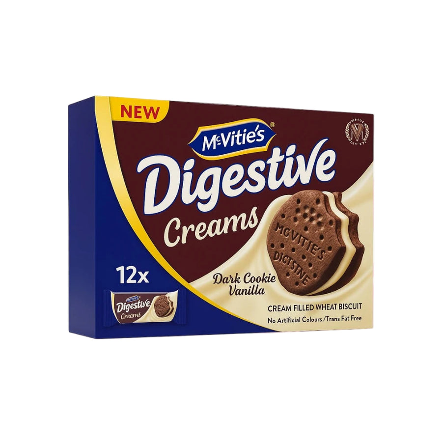 دايجستف بنكهة الفانيليا أو الشوكولاتة 12عبوة