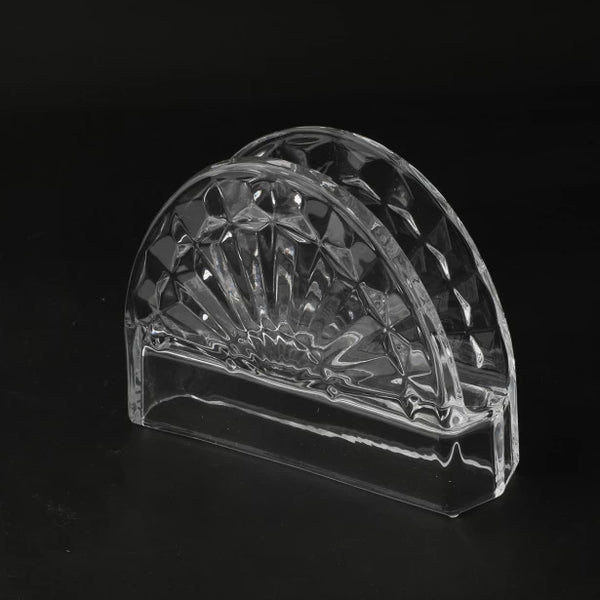 Glass tissue holder 15*11.5cm