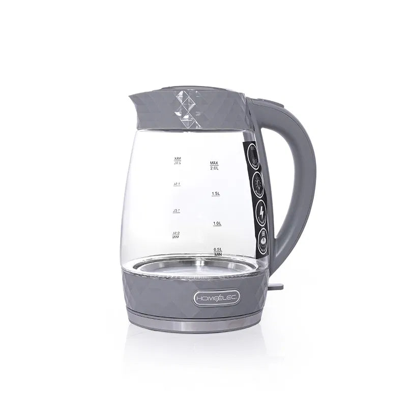 غلاية ماء هوم إلك زجاج 2 لتر 2200 واط