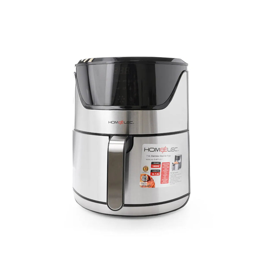 قلاية هوائية هوم إلك 15 وظيفة 7 لتر ديجيتال فضي 1800 واط