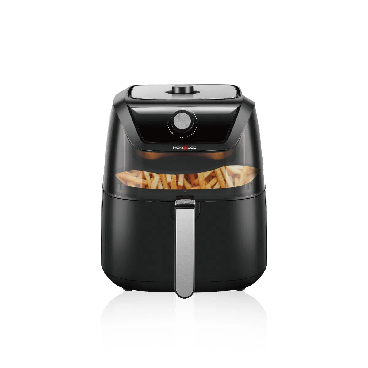 قلاية هوائية هوم إلك مع وظيفة التسخين المسبق أسود 6.7 لتر 1700 واط