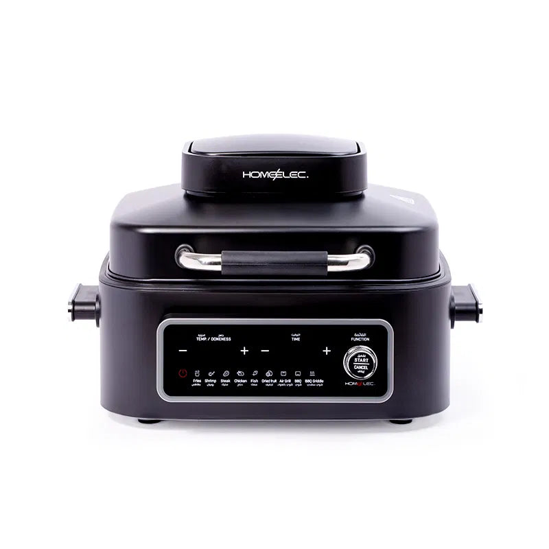 شواية هوم إلك متعددة الوظائف 6 لتر أسود 1600 واط