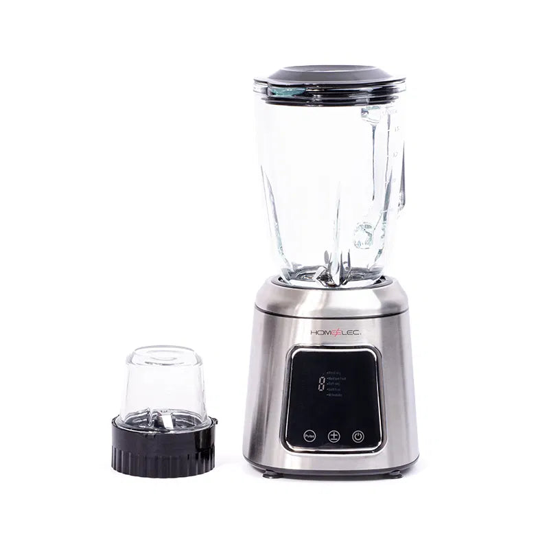خلاط هوم إلك 600 واط 1.5 لتر إستيل بالمطحنة