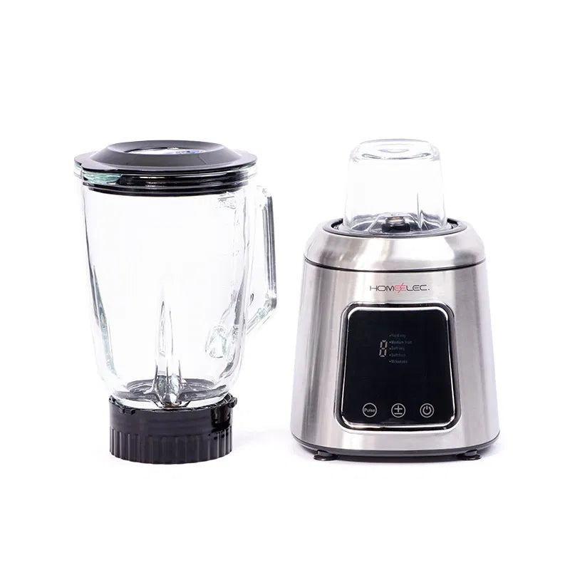 خلاط هوم إلك 600 واط 1.5 لتر إستيل بالمطحنة