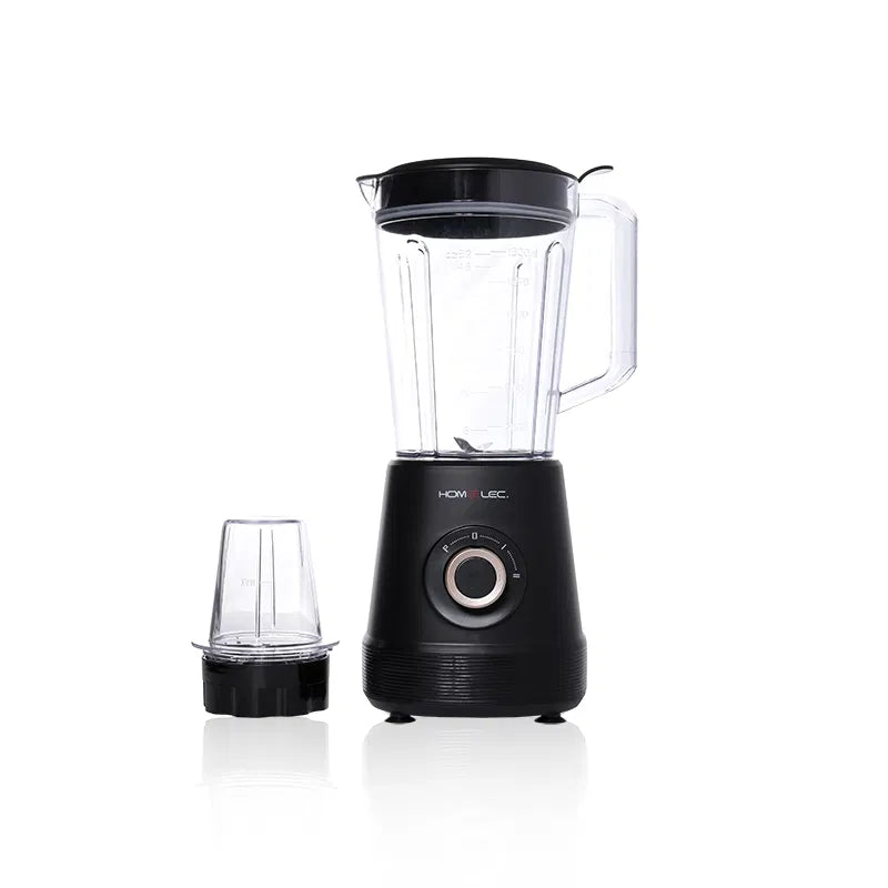 خلاط هوم إلك بالمطحنة 1.5 لتر 600 واط أسود