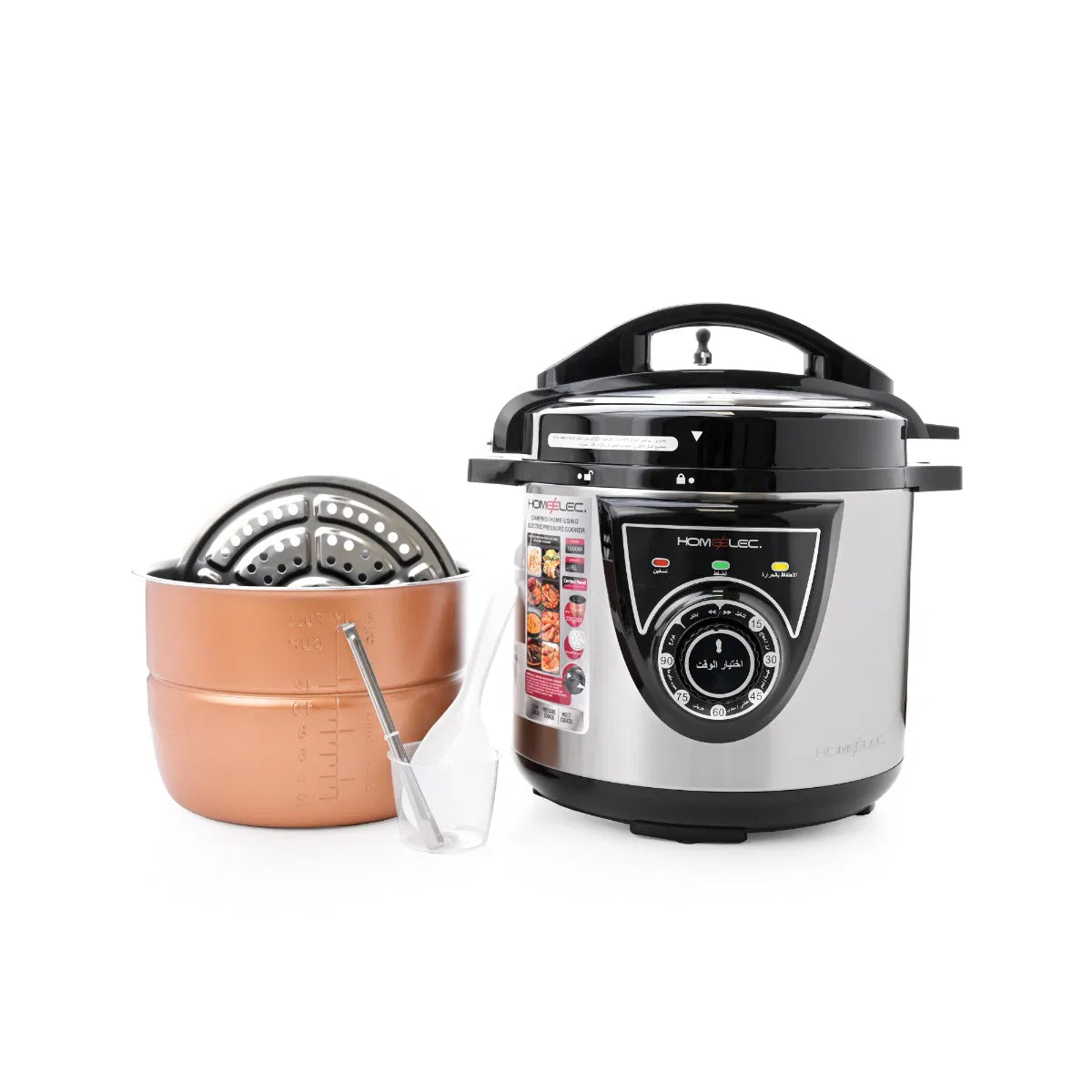 قدر ضغط كهربائي هوم إلك 1000 واط 6 لتر