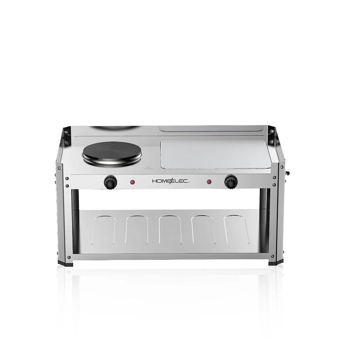 سخان كهربائي هوم إلك جسم معدني فضي 1500 واط