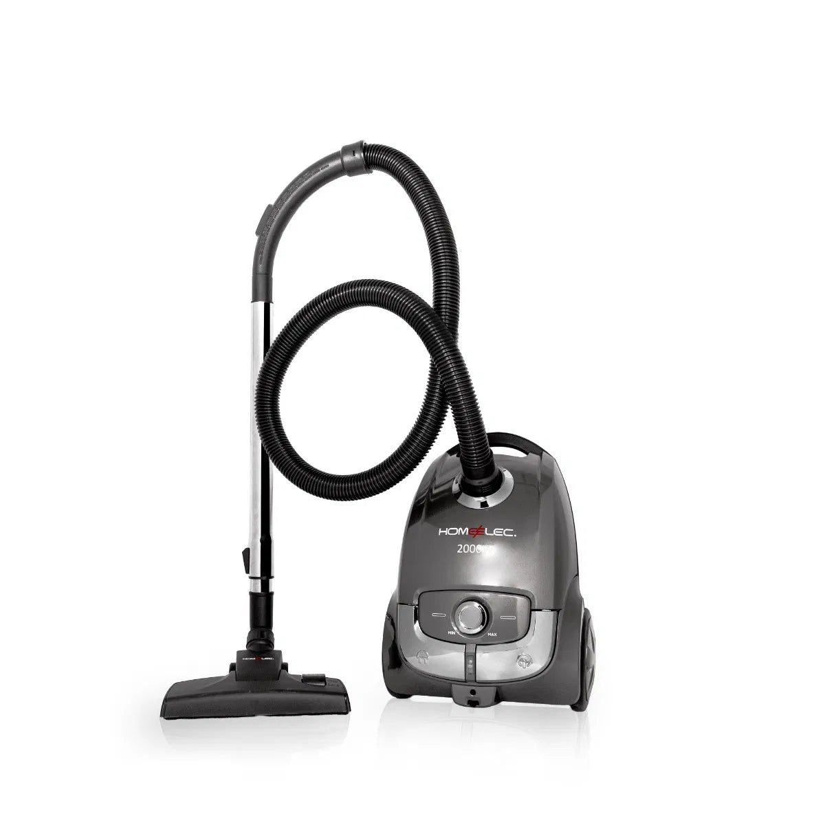 مكنسة هوم إلك 4 لتر 2000 واط رمادي