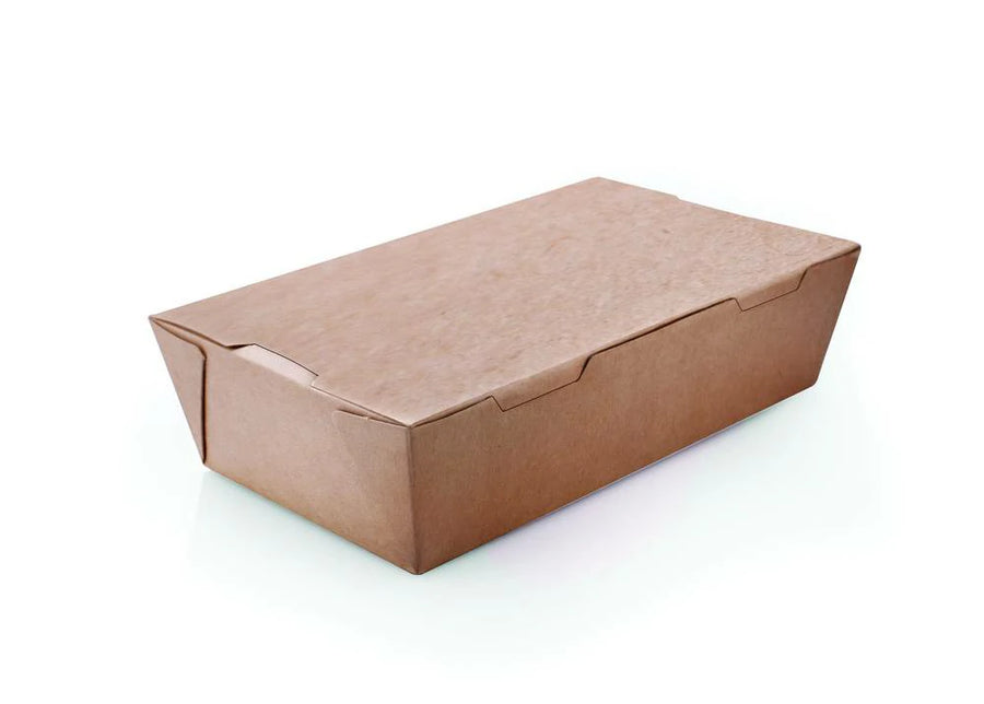 جواد علبة ورق كرافت مع غطاء 40أونز 25ح