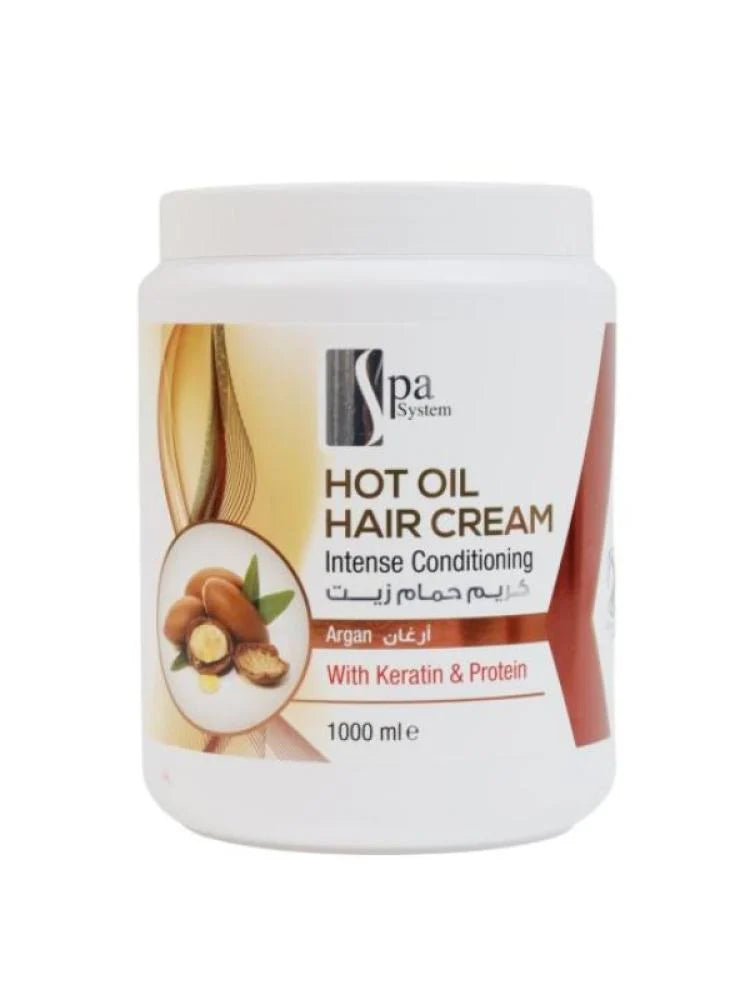 كريم حمام زيت بالأرغان من سبا سيستم - 1000 مل