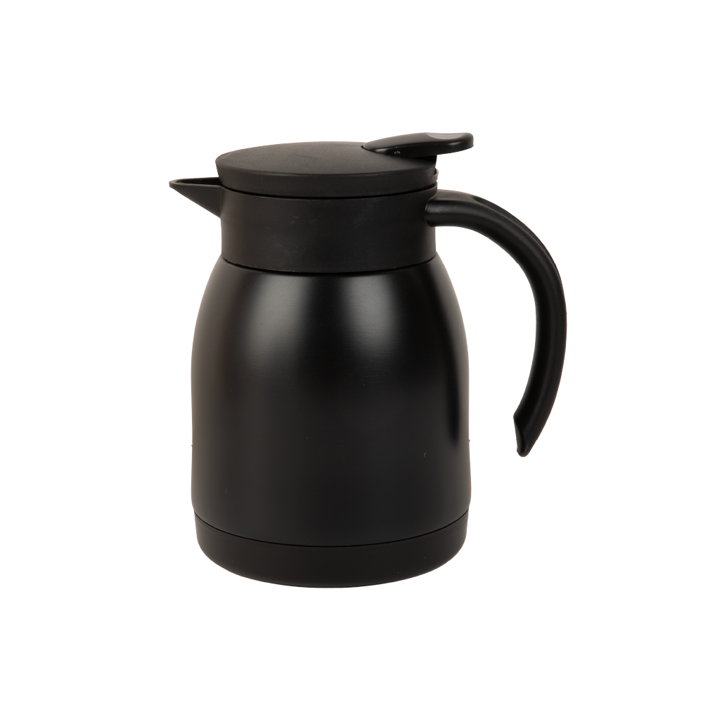 Nice Thermos for Tea and Coffee, Black, 600ml