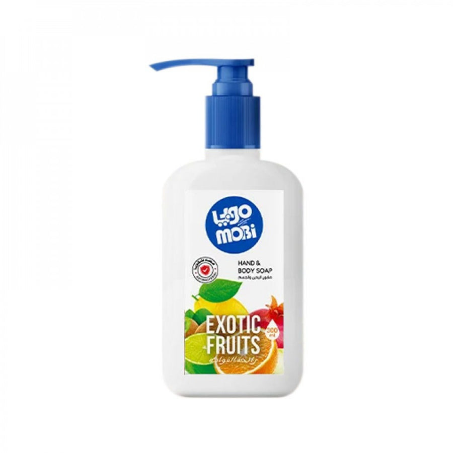 मोबी हैंड एंड बॉडी सोप फ्रूटी सेंट 300 मिली
