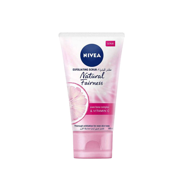 Nivea Natural Fairness Exfoliante Blanqueador de Piel 100ml