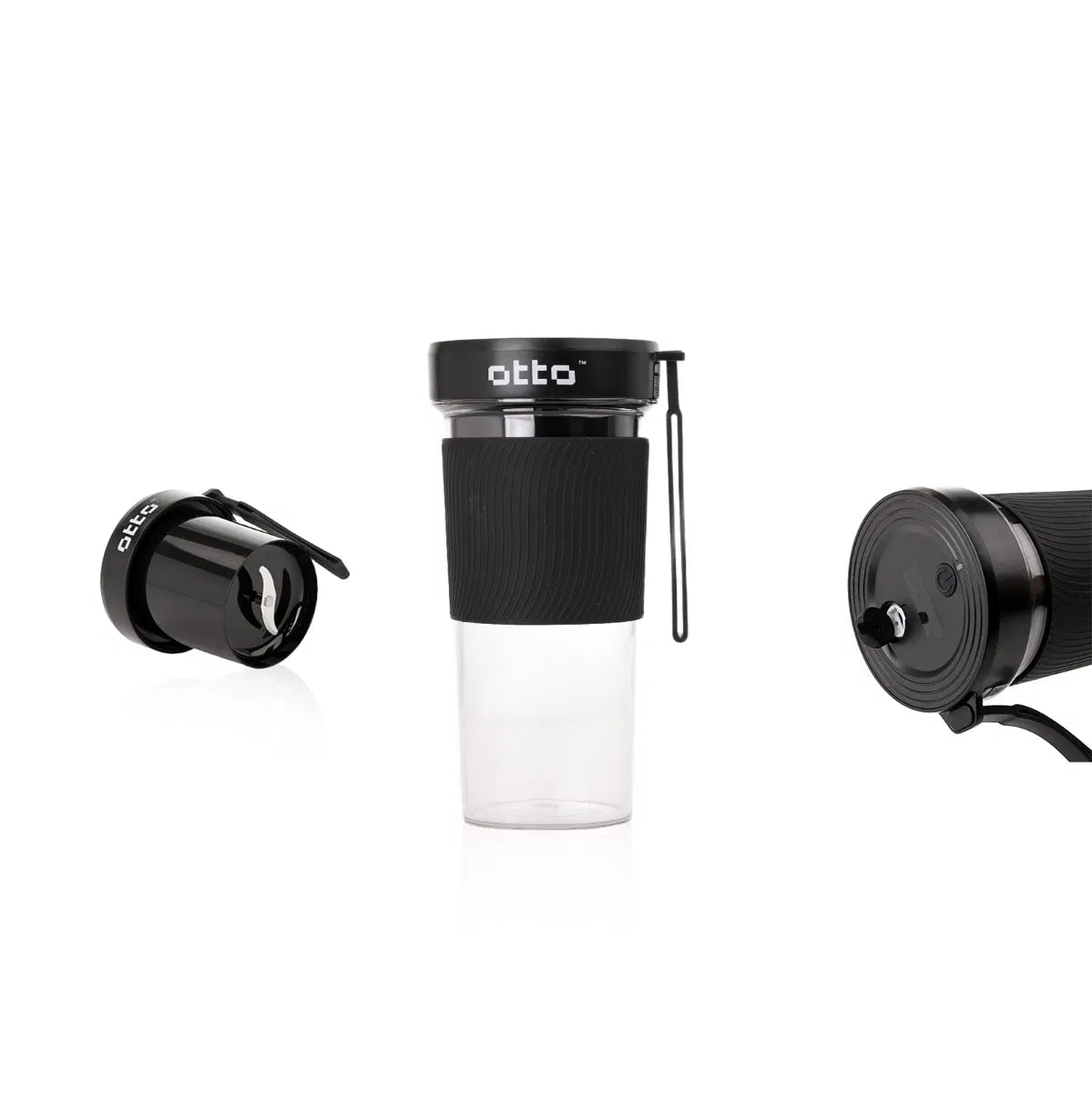 خلاط محمول اوتو بلاستيك أسود 300 مل 55 واط