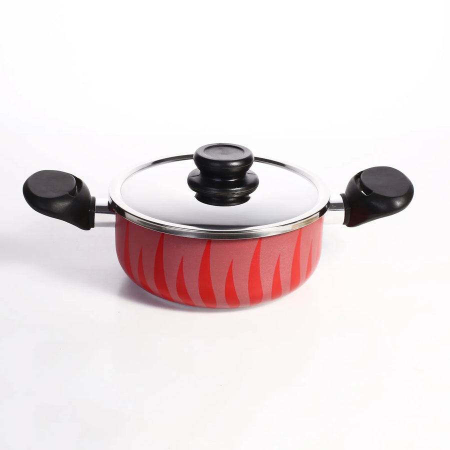 قدر بغطاء مقاس 18