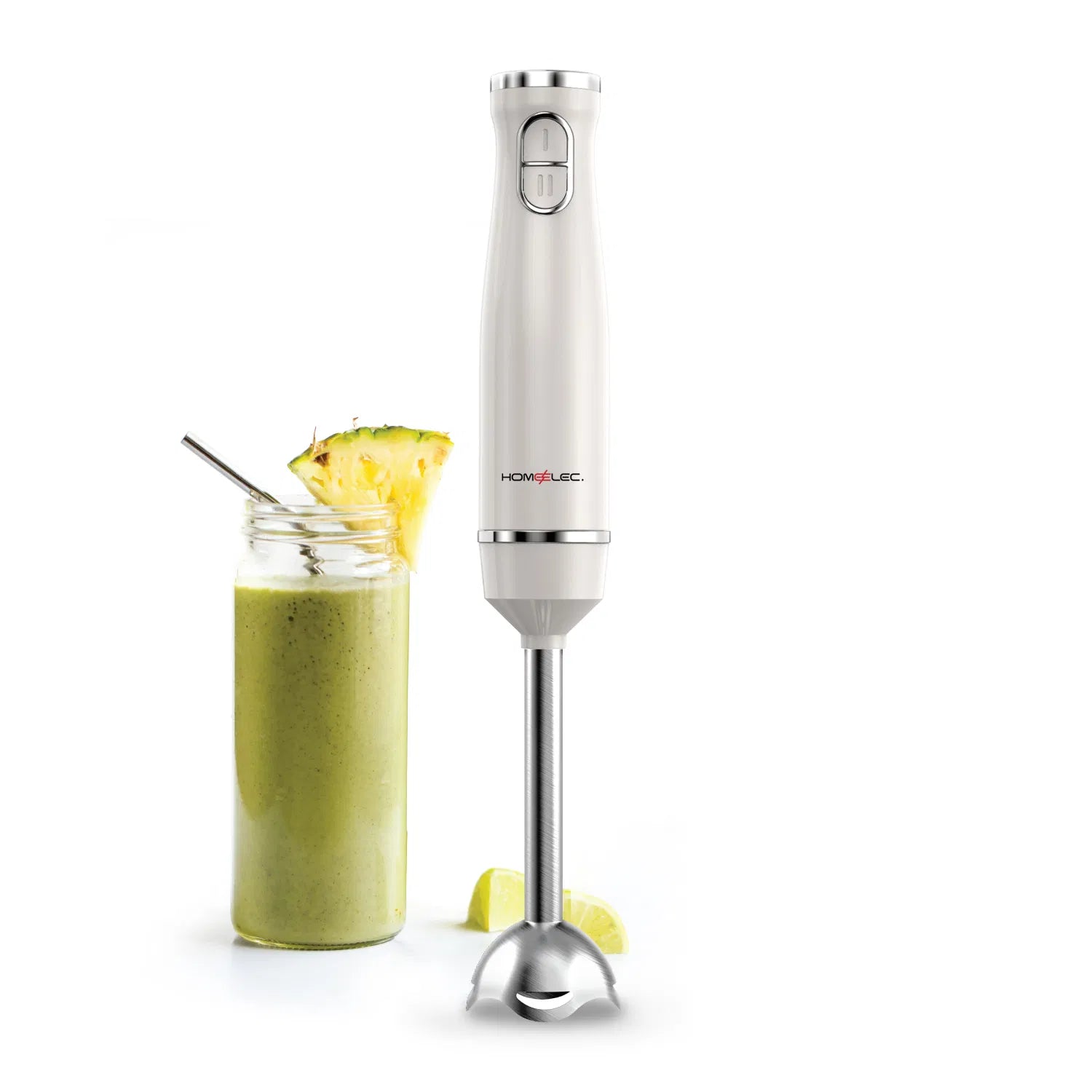 خلاط هوم إلك يدوي 600 واط لؤلؤي