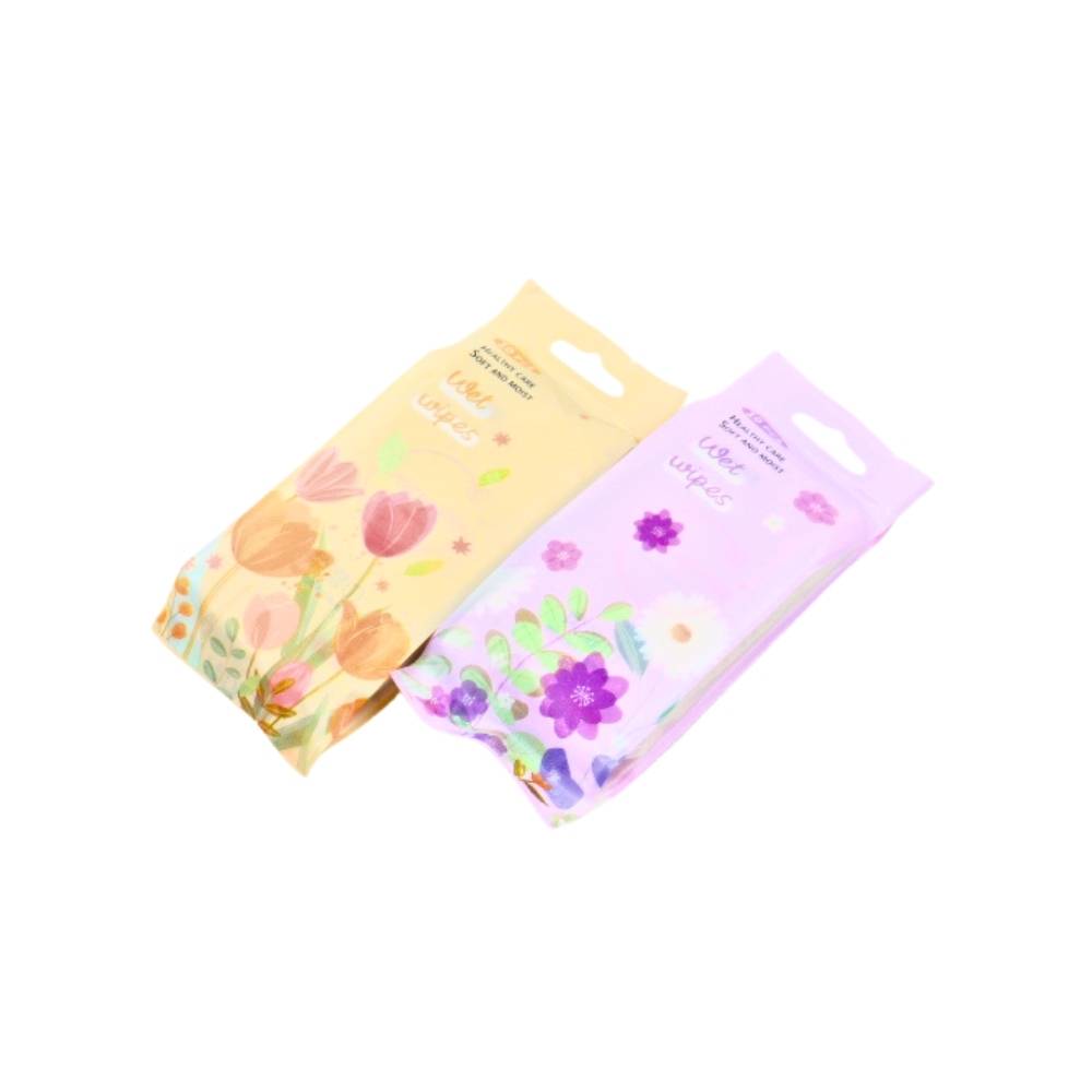 مناديل مبللة برائحة منعشة - 10 قطع فردية