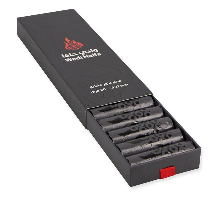 وادي حلفا فحم بخور مايكرو 22مم 60قرص