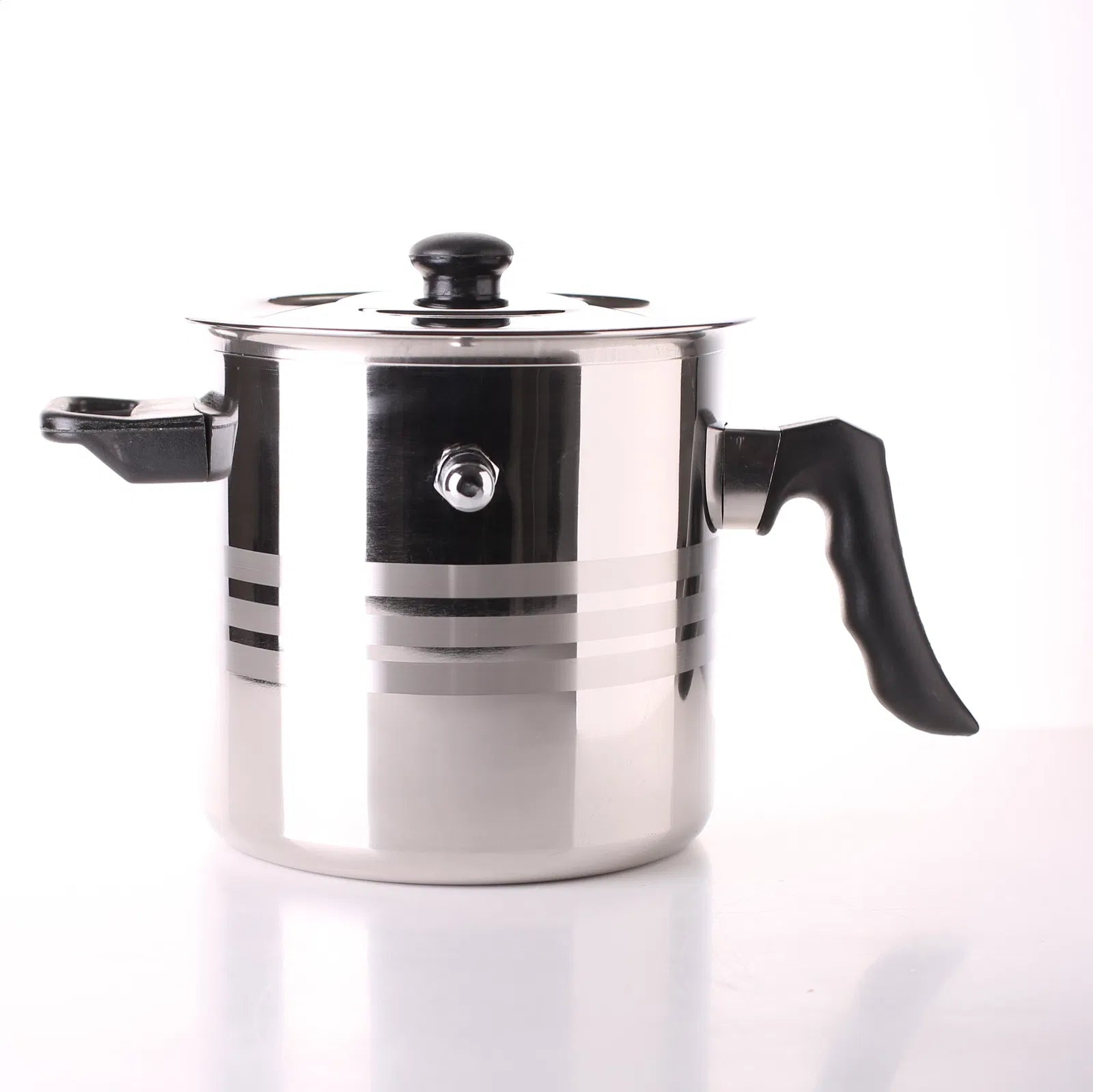 غلاية و مبستر حليب إستيل 3 لتر