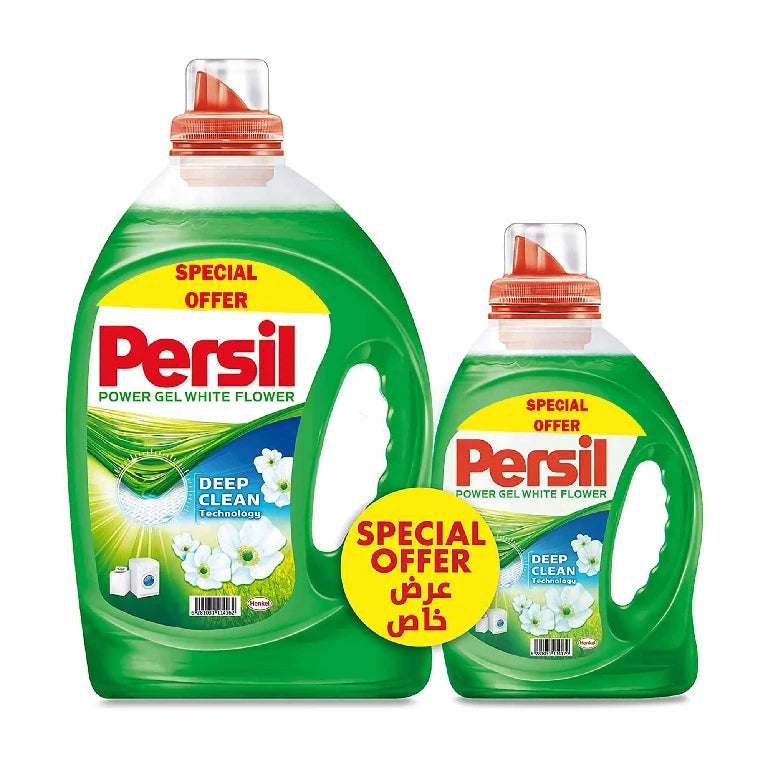 برسيل جل اخضر وايت فلاور 2.9لتر+ 1لتر