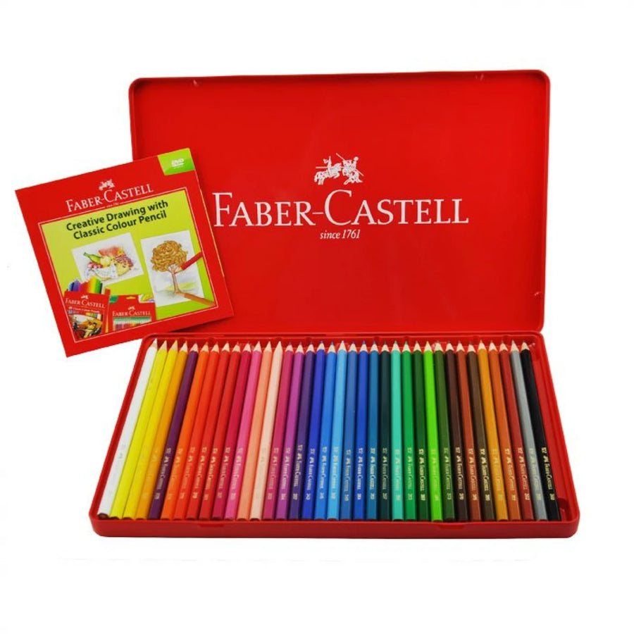फैबर-कास्टेल 36-रंग की लकड़ी के रंग 